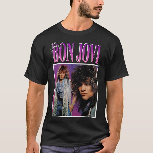 Camiseta Jon Bon Jovi Classic T-Shirt (Anverso)