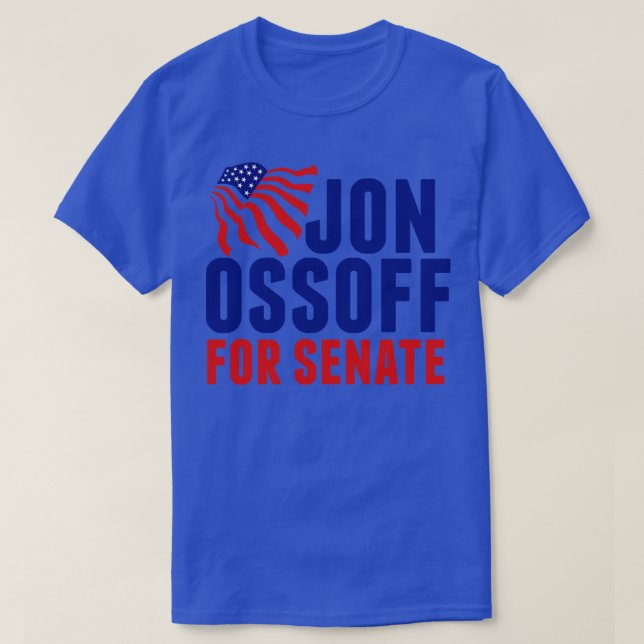 Camiseta Jon Ossoff para el Senado (Diseño del anverso)