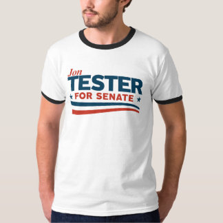 Camiseta Jon Tester para el Senado
