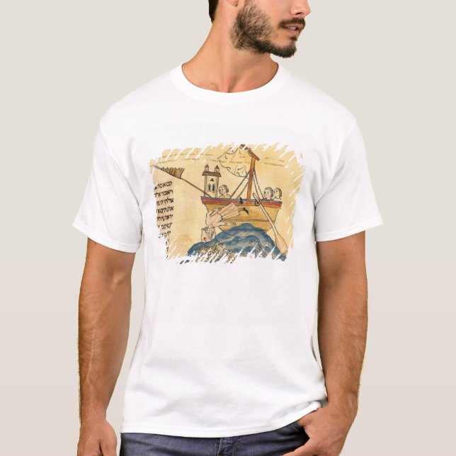 Camiseta Jonah comido por la ballena (Anverso)