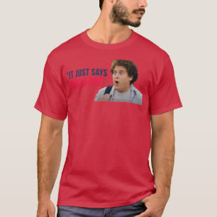 Camiseta Jonah Hill Superbad acaba de decir McLovin