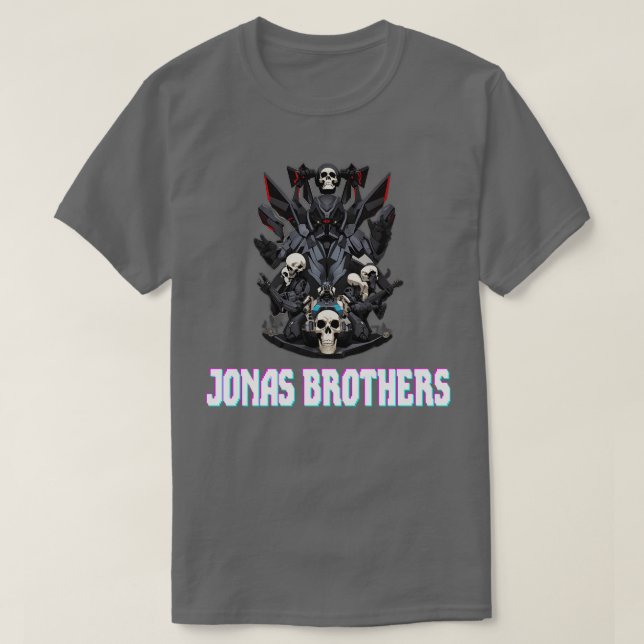 Camiseta Jonas Brothers (Diseño del anverso)