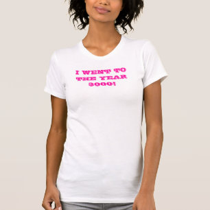 CAMISETA JONAS BROTHERS I FUE AL AÑO 3000
