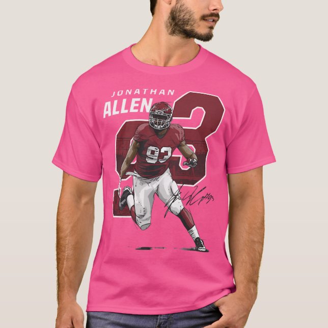 Camiseta Jonathan Allen Washington Offset (Anverso)