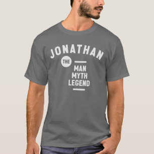 Camiseta Jonathan El Nombre De La Leyenda Del Mitos Del Hom