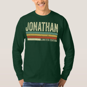Camiseta Jonathan Gift Name Personalized Funny Retro