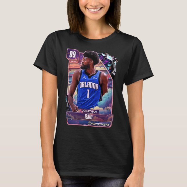 Camiseta Jonathan Isaac 99 Dark Card Hd (Anverso)