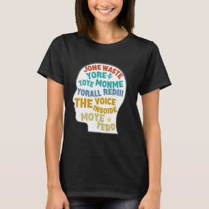 Camiseta Jone Waste Yore Toye Monme Gracioso La voz en Yora