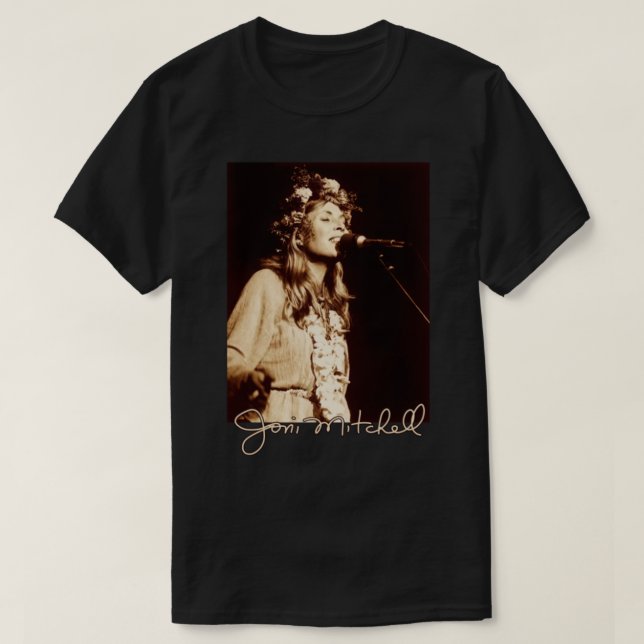 Camiseta Joni Mitchell joni m vintage (Diseño del anverso)