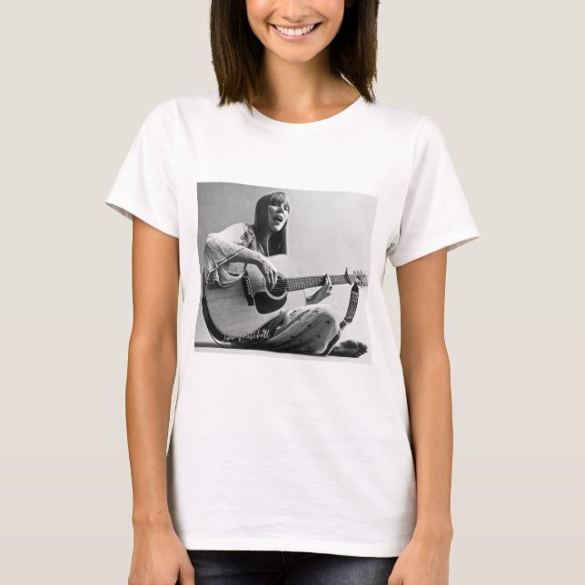 Camiseta Joni Mitchell te amo  (Anverso)