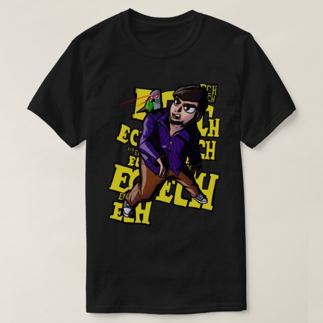 Camiseta jontron youtuber (Diseño del anverso)