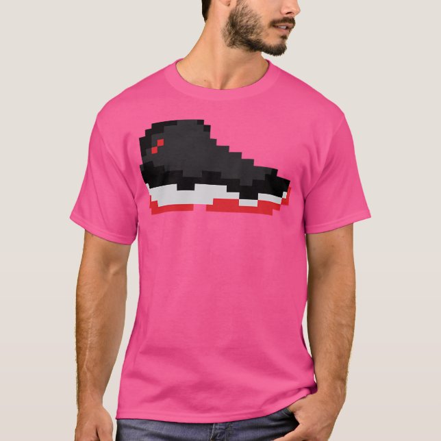 Camiseta Jordan 11S de 8 bits - Alternativo (Anverso)
