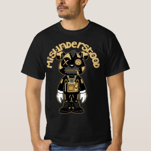 Camiseta Jordan 1 Black Gold Metallery Sneaker Match