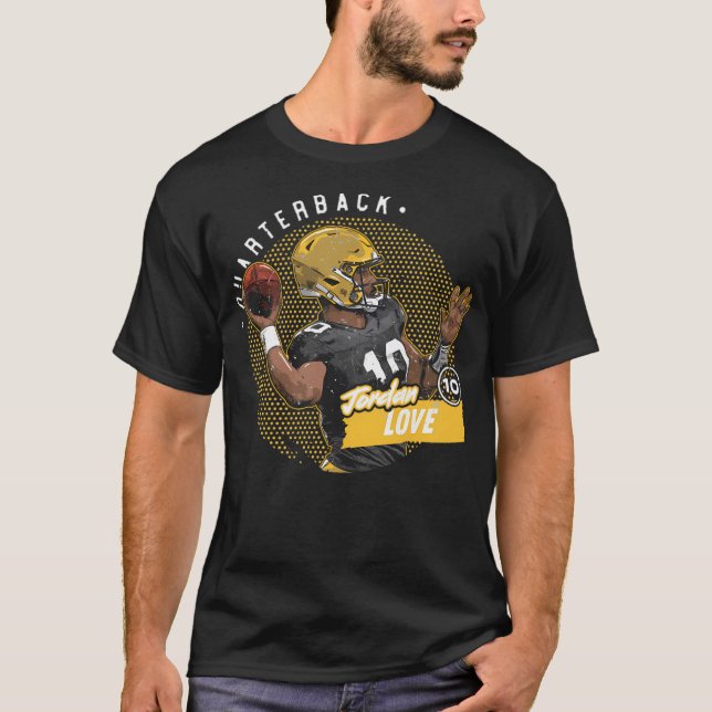 Camiseta Jordan Love Green Bay (Anverso)