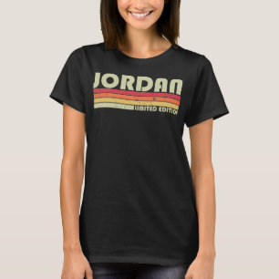 Camiseta JORDAN Nombre de regalo Personalizado Funny Retro 