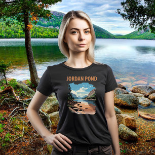 Camiseta Jordan Pond Acadia Blue Viaje
