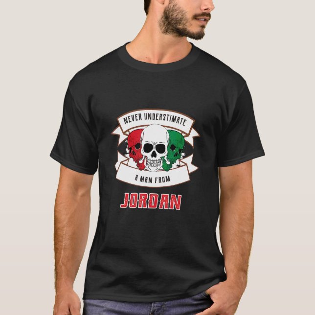 Camiseta Jordania Nunca Subestimes (Anverso)