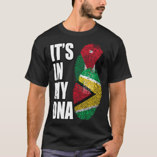 Camiseta Jordanos Y Guyaneses Mezclan Bandera Del Patrimoni