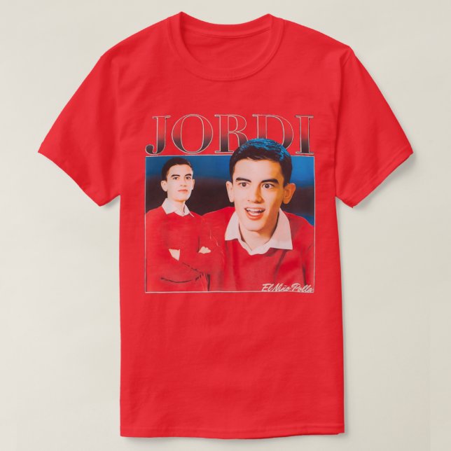 Camiseta JordiElNinoPolla (Diseño del anverso)