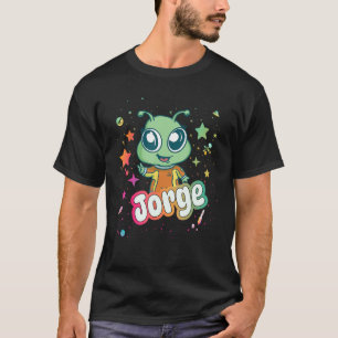Camiseta JORGE - Nombre de niño pequeño con un lindo extran