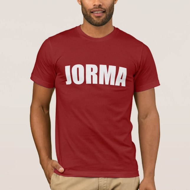 Camiseta Jorma (Anverso)