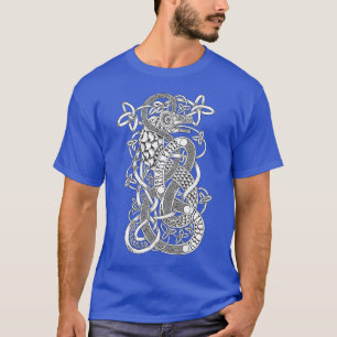 Camiseta Jormungandr Norse Mythology El Serpiente Central 2