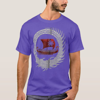 Camiseta Jormungandr Vikings Dragon Ship Viking Myths Gift