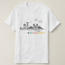 Camiseta Jornada Mundial da Juventude Lisboa 2023