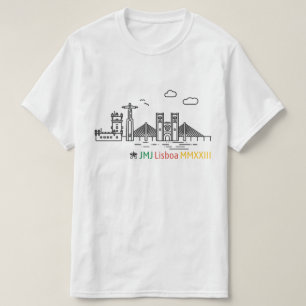 Camiseta Jornada Mundial da Juventude Lisboa 2023