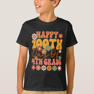 Camiseta Jornadas De Maestros De 4º Grado Cute Groovy Chica