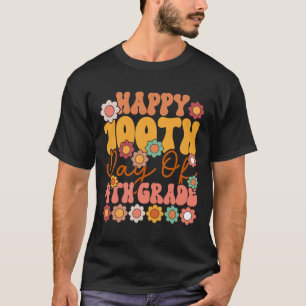 Camiseta Jornadas De Maestros De 4º Grado Cute Groovy Chica