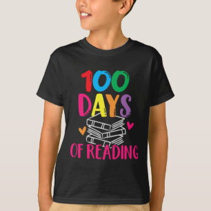Camiseta Jornadas Escolares Leyendo La Pila De Libros De Pr