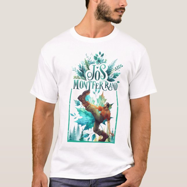 Camiseta Jos Montferrand, le géant des rivières (Anverso)