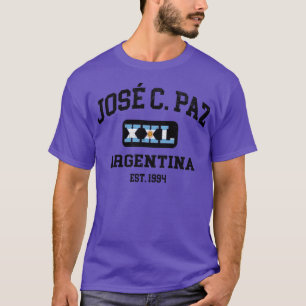 Camiseta José C Paz Argentina XXL Diseño atlético