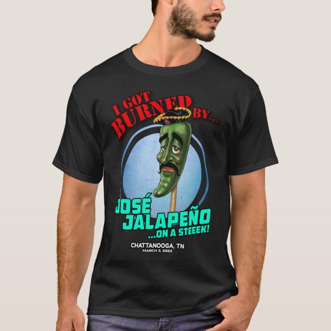 Camiseta Jose Jalapeno On A Stick Chattanooga TN 030323 (Anverso)