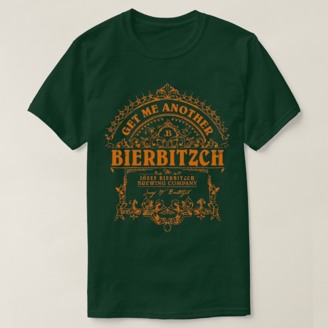 Camiseta Josef Bierbitzch Brewing (Diseño del anverso)