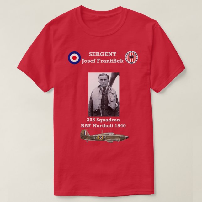 Camiseta Josef Frantisek Chequik  (Diseño del anverso)