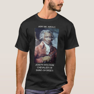 Camiseta Joseph Bologne Chevalier De Saint-Georges T-Shirt