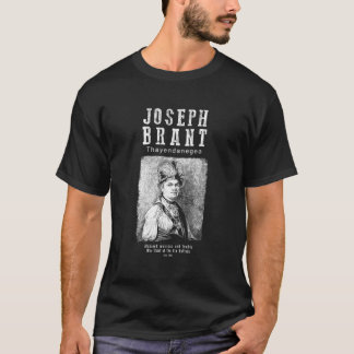 Camiseta Joseph Brant Mohawk Chief Iroquois Indian History
