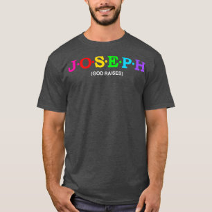 Camiseta Joseph God levanta