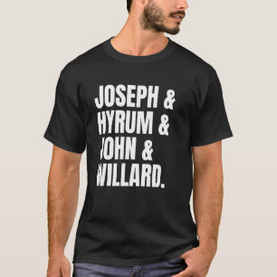 Camiseta Joseph, Hyrum, John y Willard Liberty Cuatro LDS