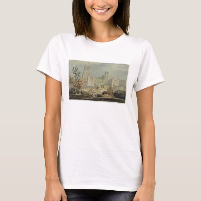 Camiseta Joseph Mallord William Turner | View of Ely Cathed (Anverso)