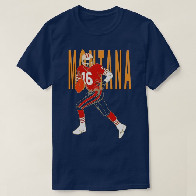Camiseta Joseph Montana (Diseño del anverso)