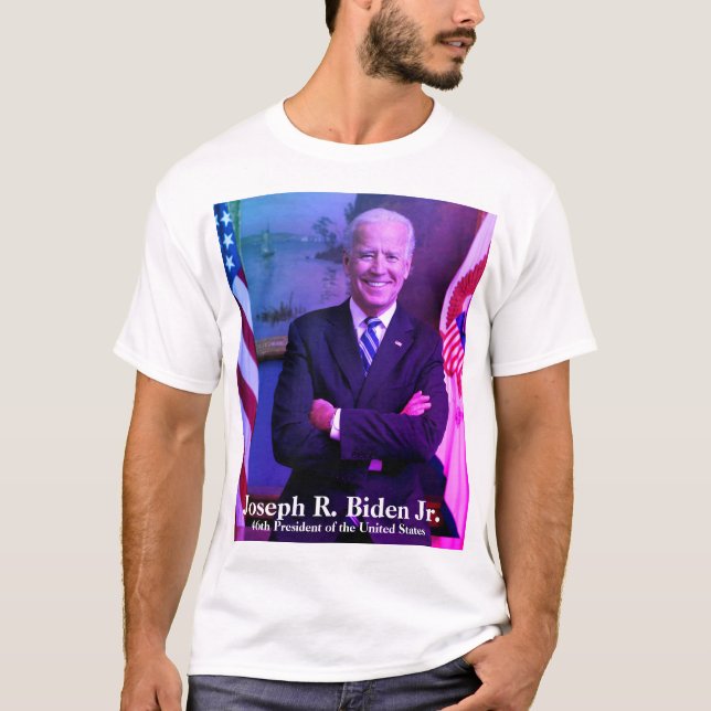 Camiseta Joseph R. Joe Biden Jr. - 46° presidente de los Es (Anverso)