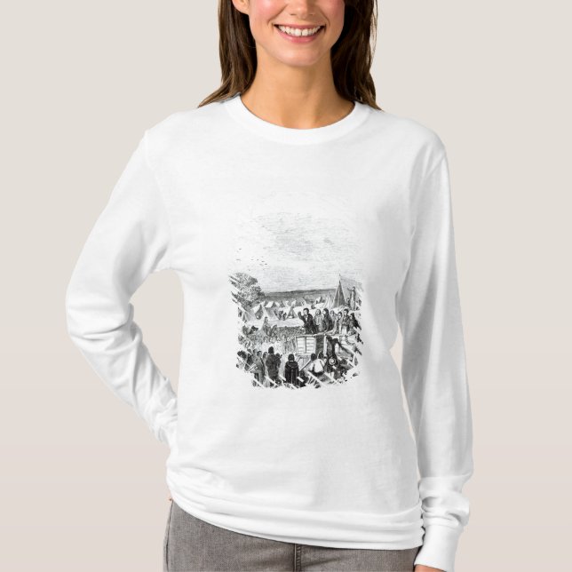 Camiseta Joseph Smith que predica en el desierto (Anverso)
