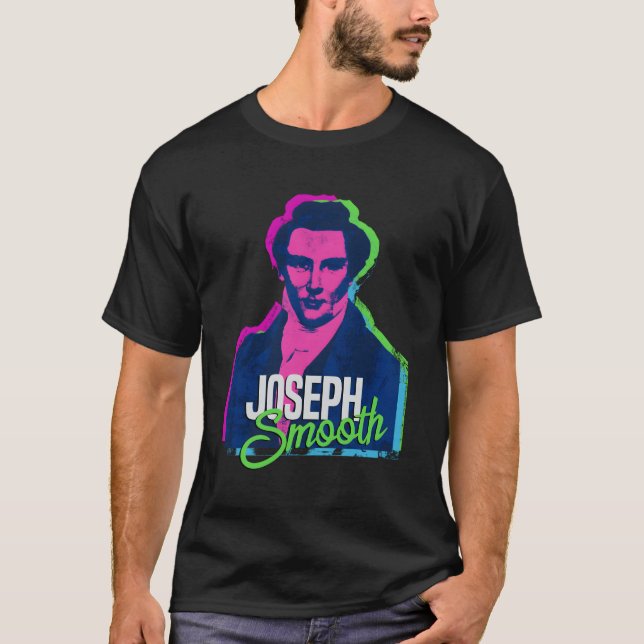 Camiseta Joseph Smith Smooth Funny Pun Retro Bright Lds Pro (Anverso)