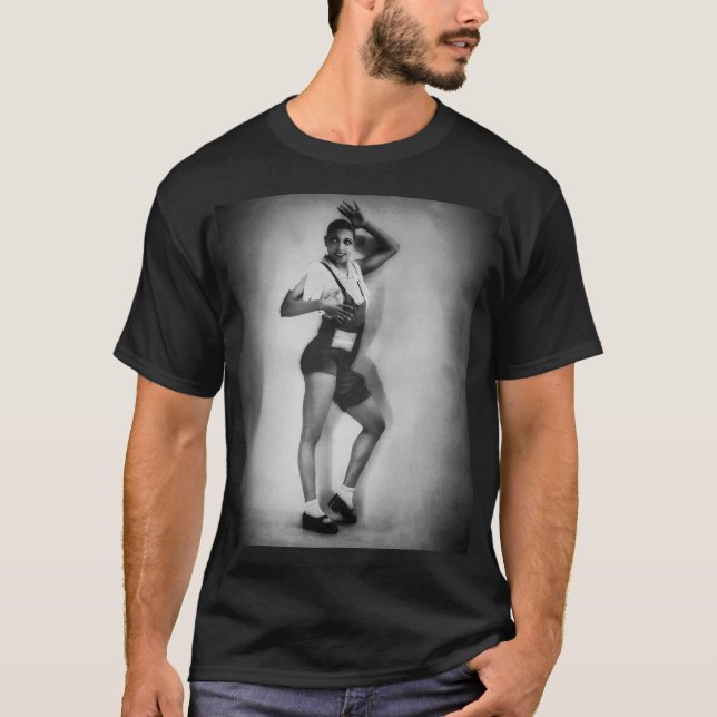 Camiseta Josephine Baker pose clásica (Anverso)