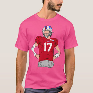 Camiseta Josh Allen Flat Personalizado