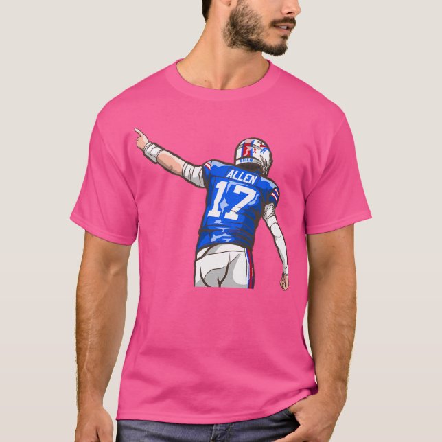 Camiseta Josh Allen Goat Personalizado (Anverso)