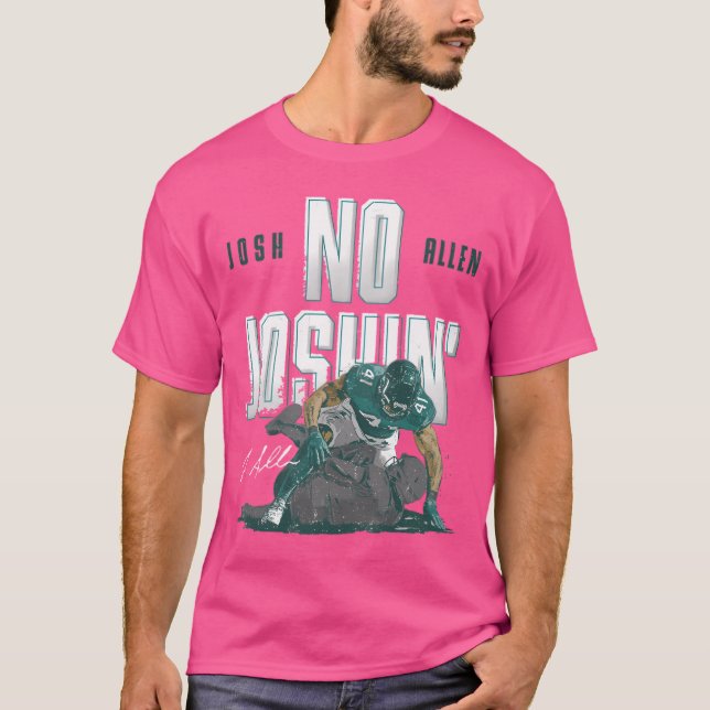 Camiseta Josh Allen Jacksonvilles No Joshin (Anverso)